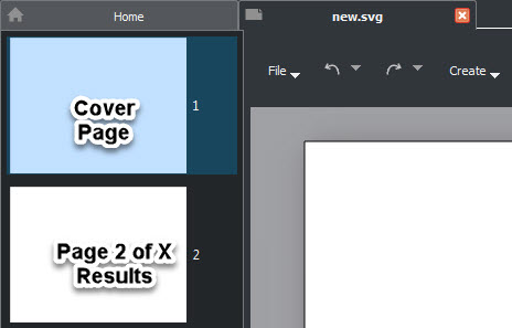 KCompare Revision Interface Template example 2