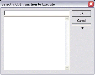 KeyCreator Add Ins CDE Execute dialog