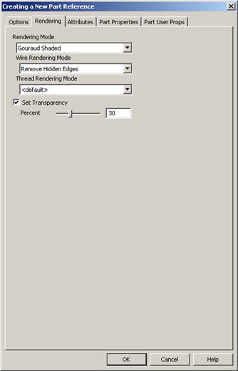 KeyCreator Drafting Assembly Rendering