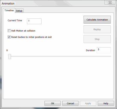 KeyCreator Tools Animation dialog