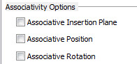 KeyCreator Drafting Assembly Associativity options