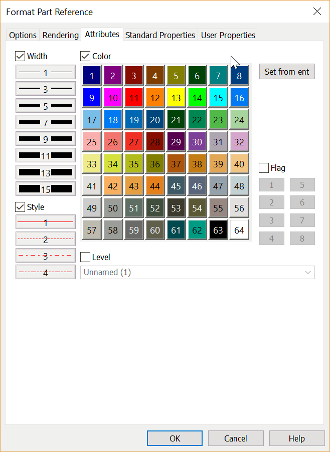 KeyCreator Prime Context Format Reference Standard Properties Tab