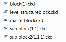 KeyCreator Prime Assembly File Structure example