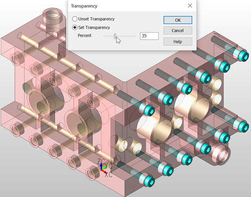 KeyCreator Assembly Transparency example