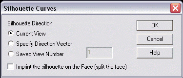 KeyCreator Pro Create Spline Silhouette options