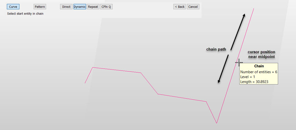 KeyCreator Drafting Chain Filter example 2