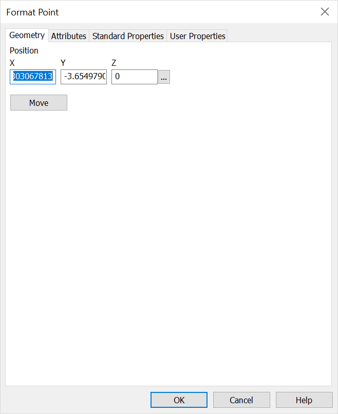 KeyCreator Context Menu Format Point