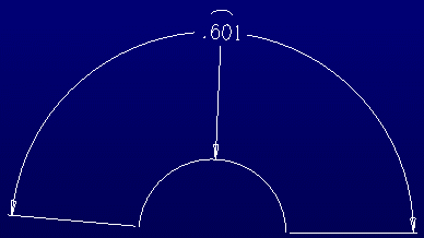 KeyCreator Detail Radial Arc Length example 4