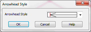 KeyCreator Detail Restyle Arrow dialog