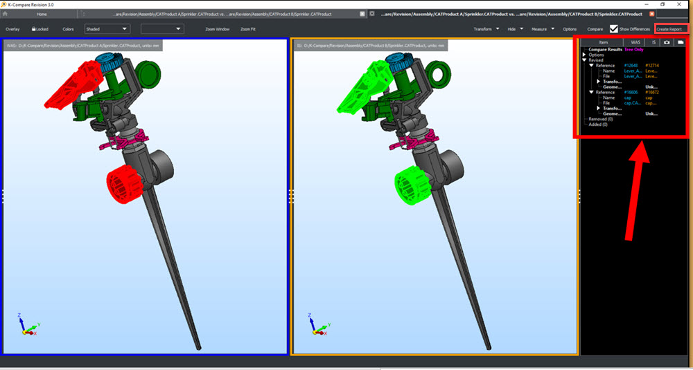 KCompare Revision Assembly Compare example 4