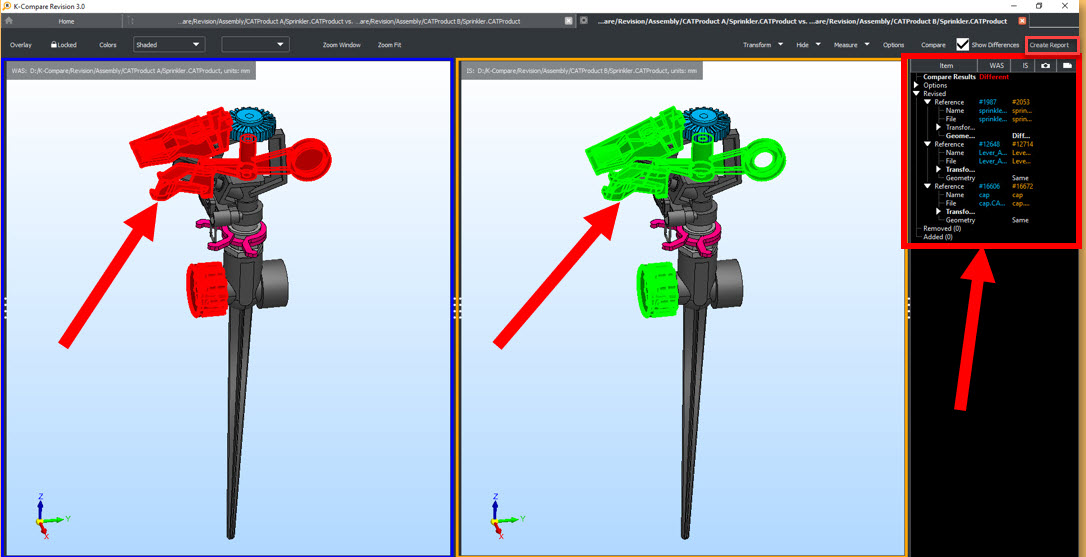 KCompare Revision Assembly Compare example 5