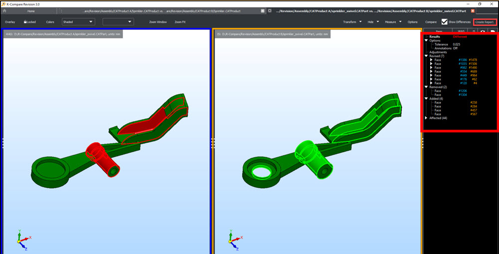 KCompare Revision Assembly Compare example 6