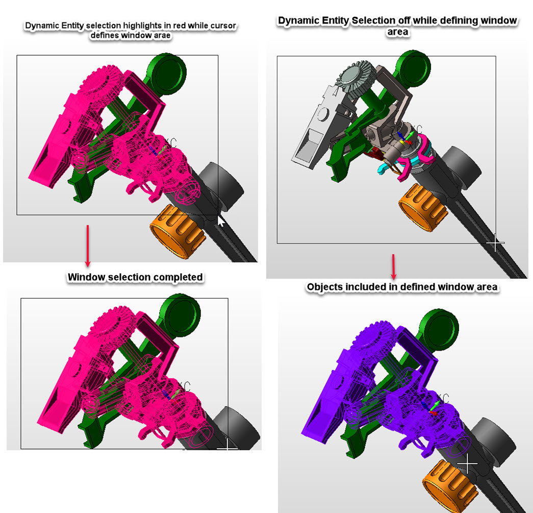 KeyCreator Drafting Dynamic Entity Select