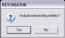 KeyCreator Include Intersect