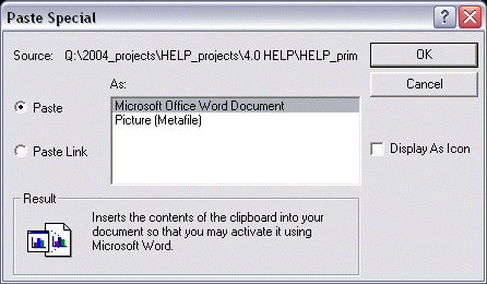 KeyCreator Paste Special