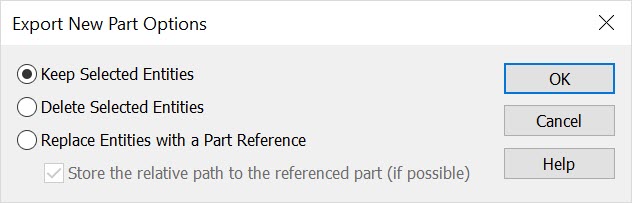 KeyCreator Drafting File Export CKD Options