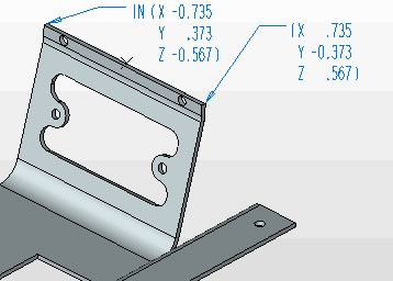 KeyCreator Coordinate Dimension example