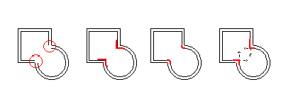 KeyCreator Extrude Solid Gaps