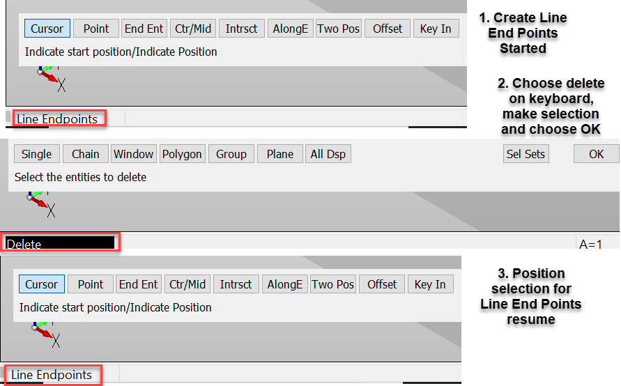 KeyCreator Drafting General Imediate Mode Command