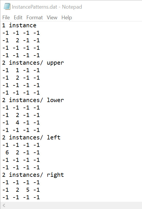 KeyCreator Layout Control Instance Pattern 2