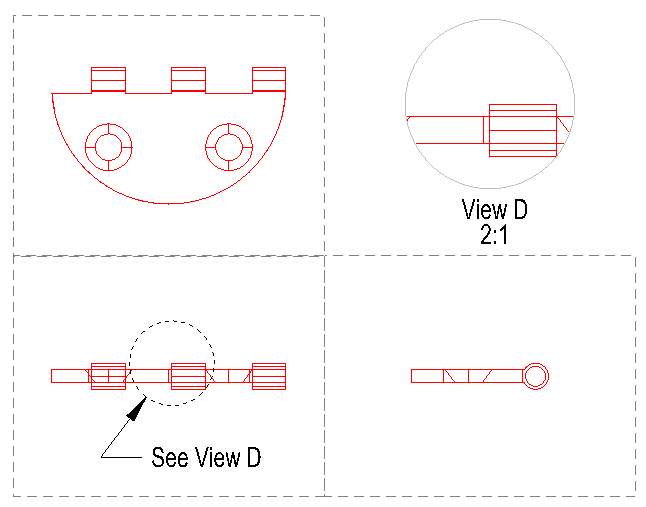 KeyCreator Layout Detail Callout example