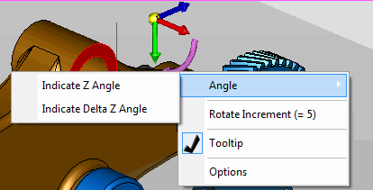 KeyCreator Modify Solid Face Revolve DynaHandle