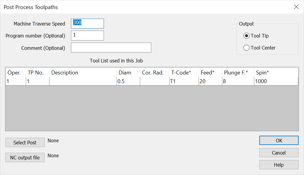 KeyCreator Tools Machinist Path Post