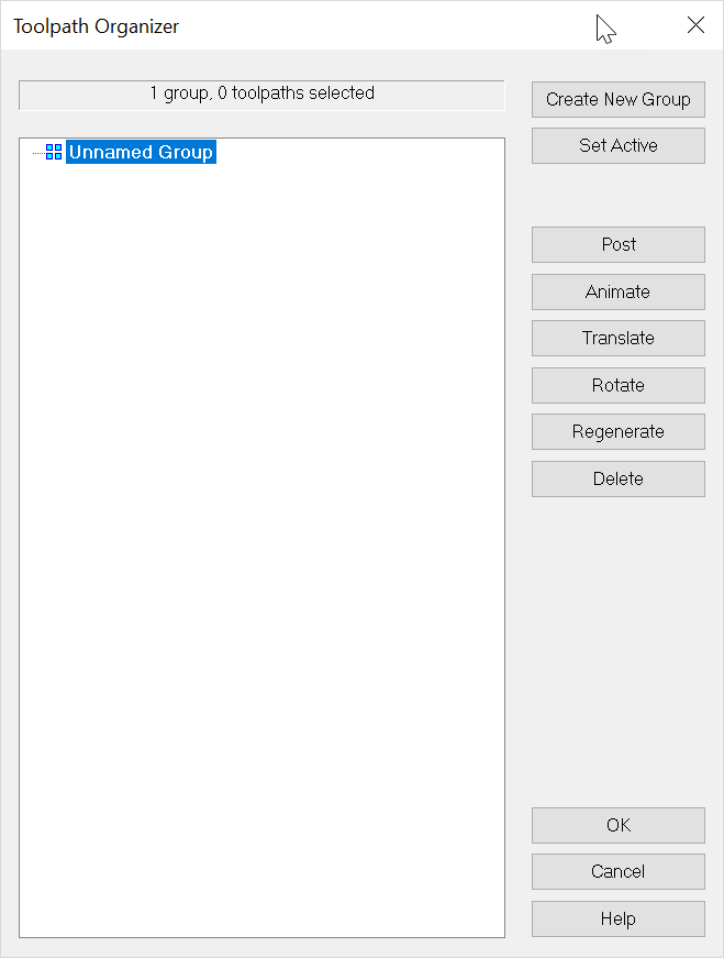 KeyCreator Tools Machinist Path Tool Path Organizer