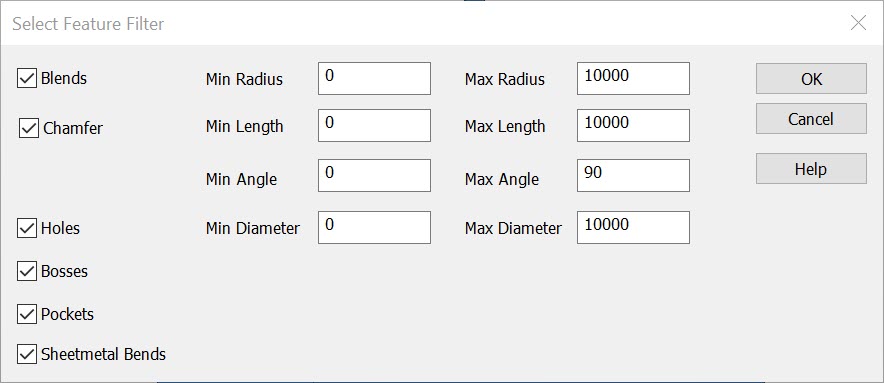 KeyCreator Pro Modify Feature Supress Dialog