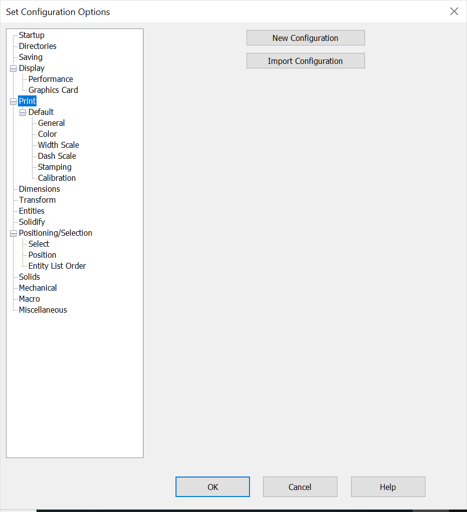 KeyCreator Tools Print Tree Root Options