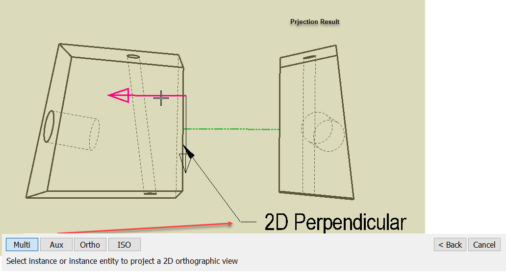 KeyCreator Drafting Layout Project Instance Example 2