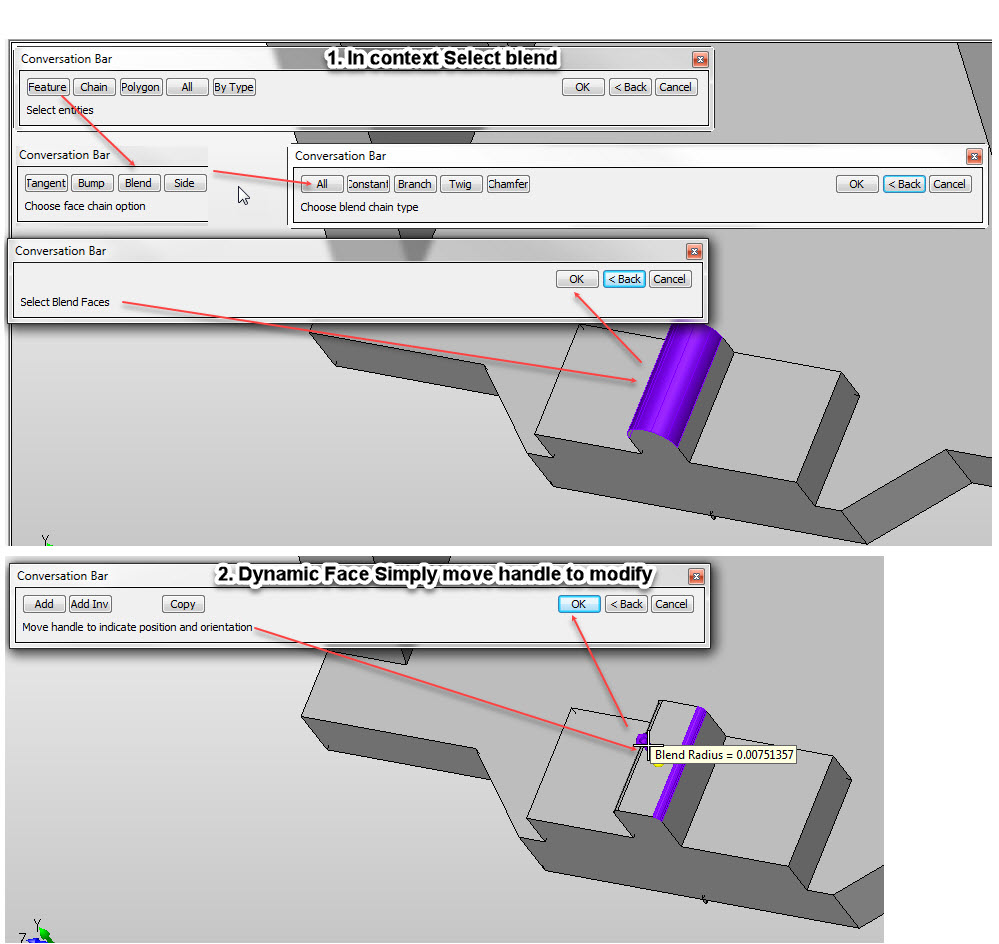 KeyCreator Drafting General Selection Method 4