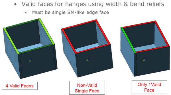 KeyCreator Sheet Metal Flange example1