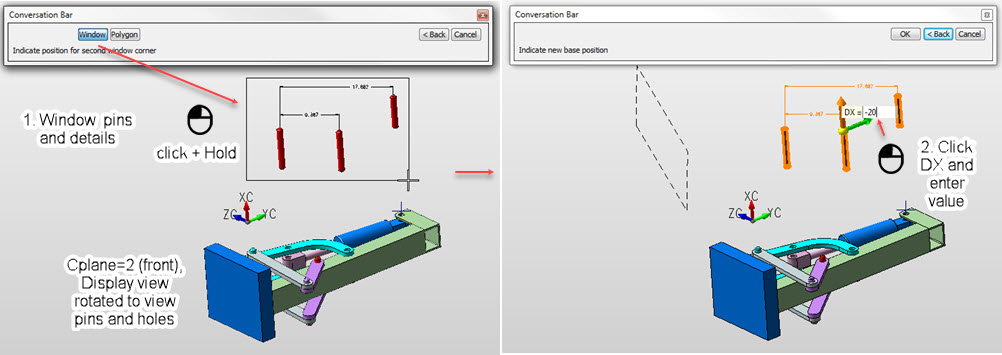 KeyCreator Drafting Stretch example
