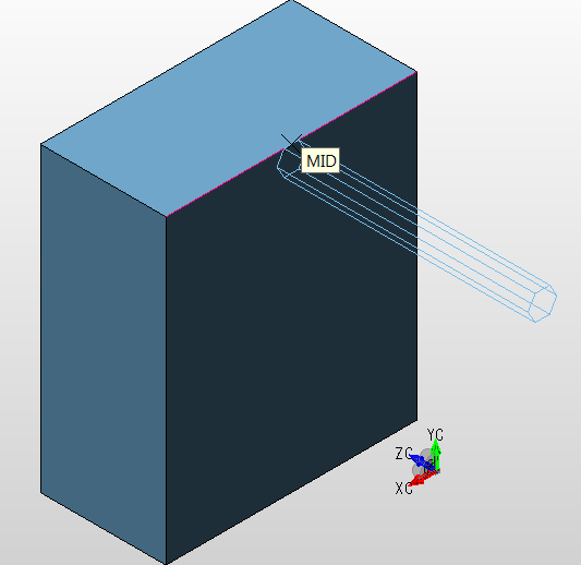 KeyCreator Tools Structural Hex Bar example