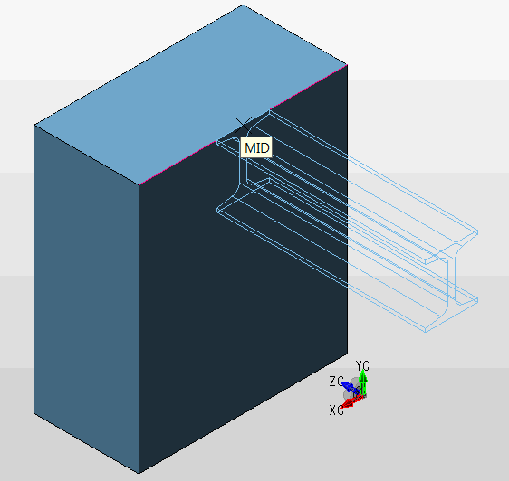 KeyCreator Tools Structural I Beam example