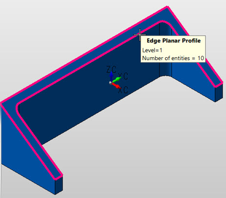 KeyCreator Drafting Profile filter example