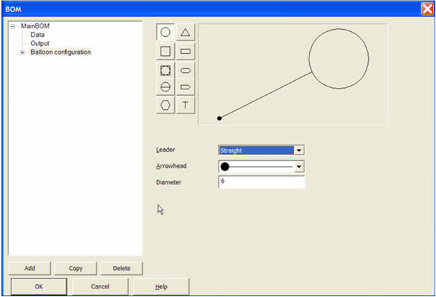 KeyCreator Tools BOM Balloon