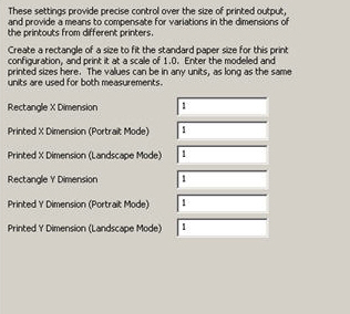 KeyCreator Tools Options Print Plot Calibrate