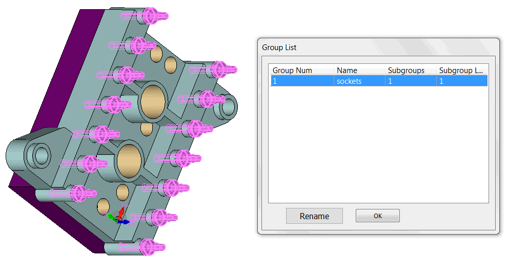 KeyCreator Tools Group List