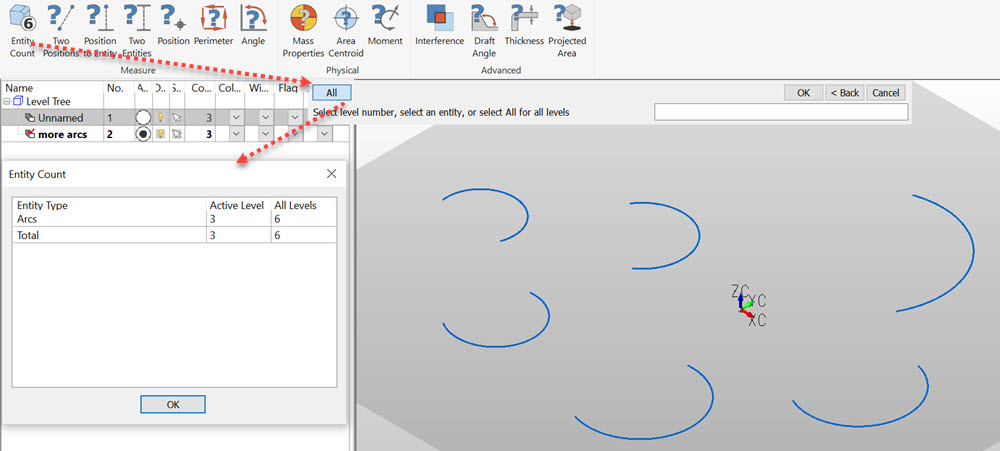 KeyCreator Verify Count example