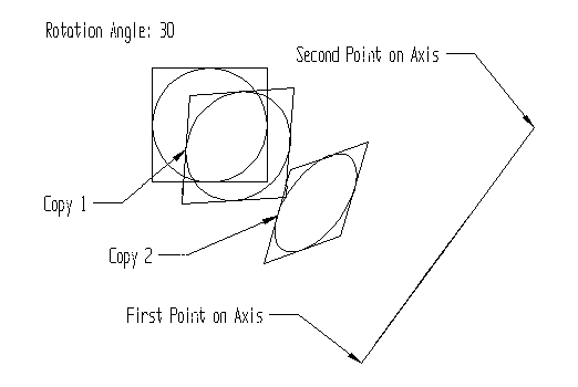 KeyCreator Transform Rotate Copy example