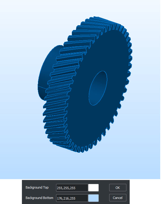 KCompare Revision Interface Background Color example