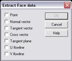 KeyCreator Tools Face Data options