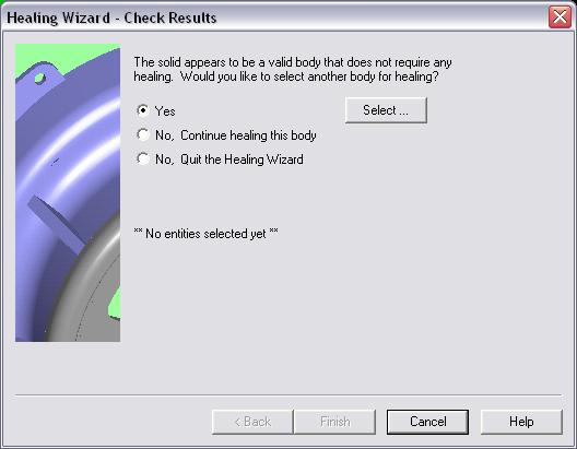 KeyCreator Tools Maintenance Heal Check Results options