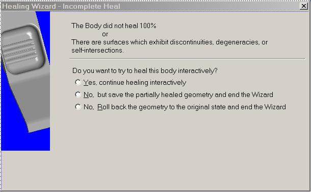 KeyCreator Tools Maintenance Heal Incomplete