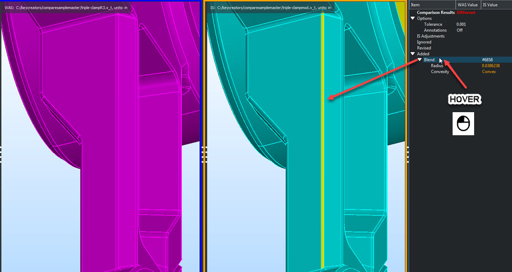 KCompare Revision Highlighting Objects Result Tree