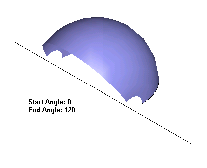 KeyCreator Surface Revolve example