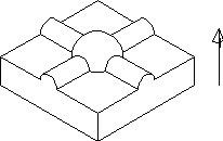 KeyCreator Modify Solid Face Shadow Taper example