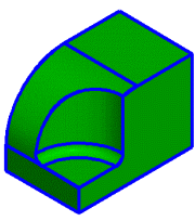 KeyCreator Modify Solid Face Taper example